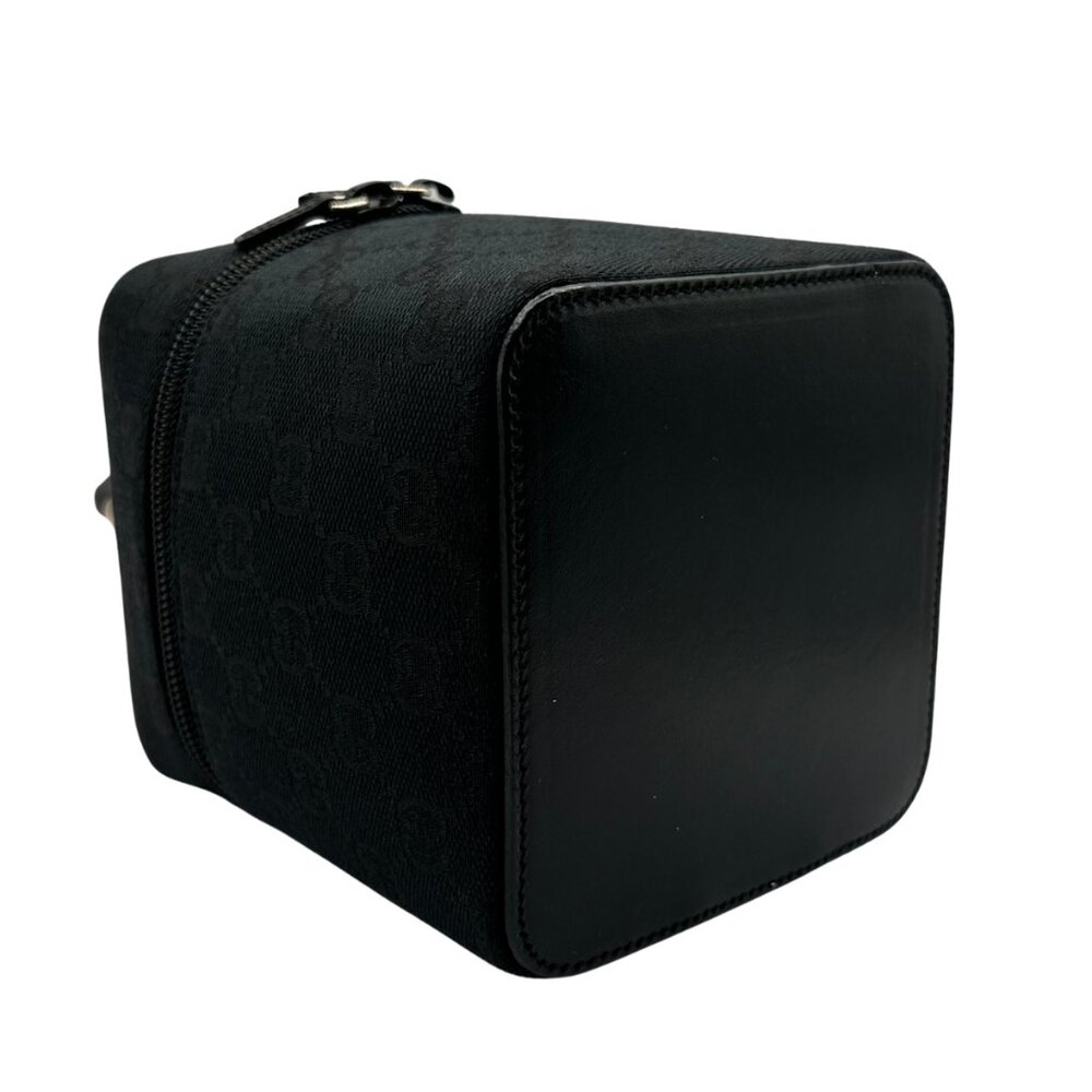 Gucci Tom Ford Era Vintage Monogram Box Vanity Bag in Black - Picture 7 of 10